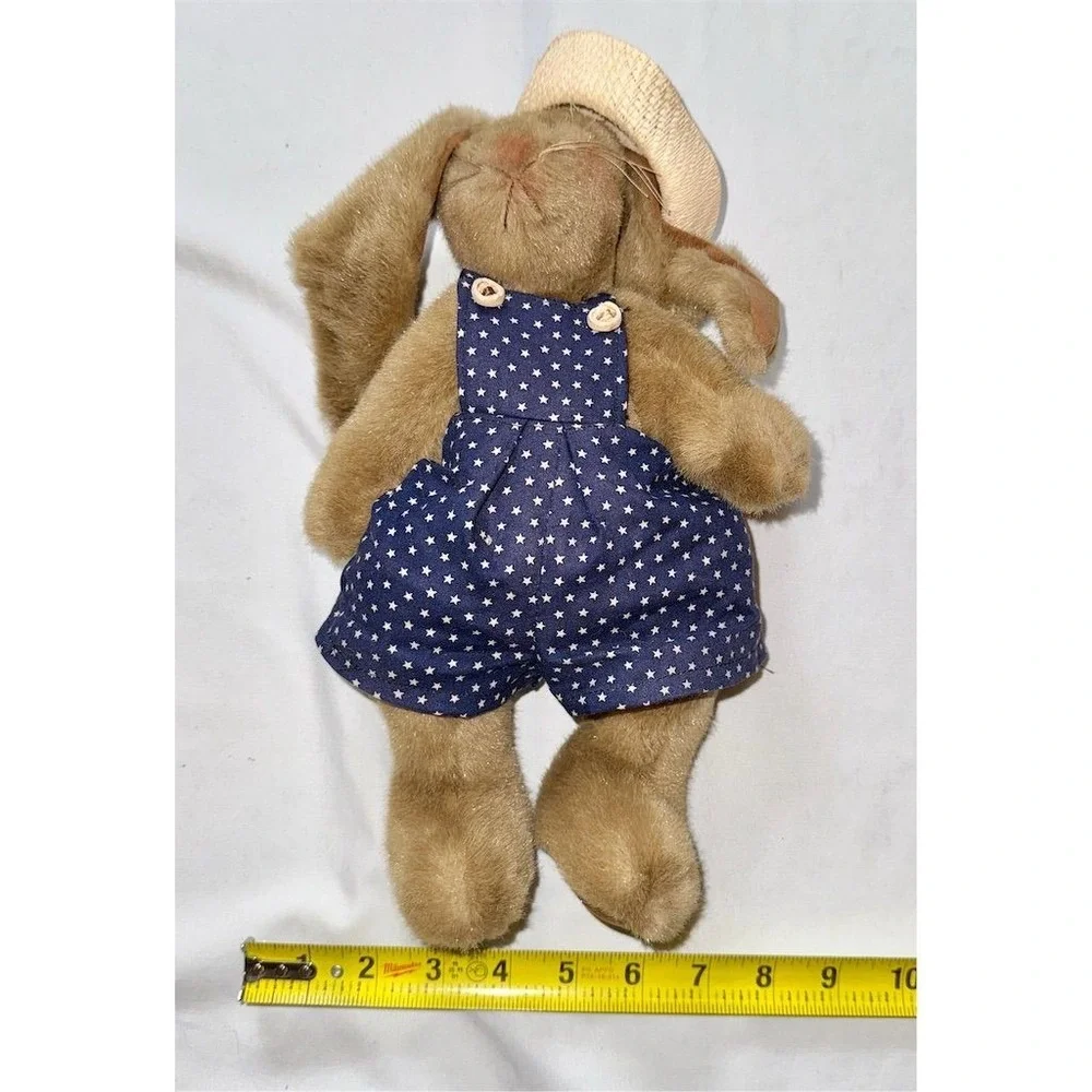 Vintage jointed Plush Bunny 12